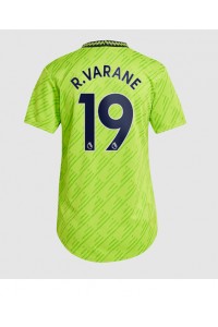 Manchester United Raphael Varane #19 Fotballdrakt Tredje Klær Dame 2022-23 Korte ermer
